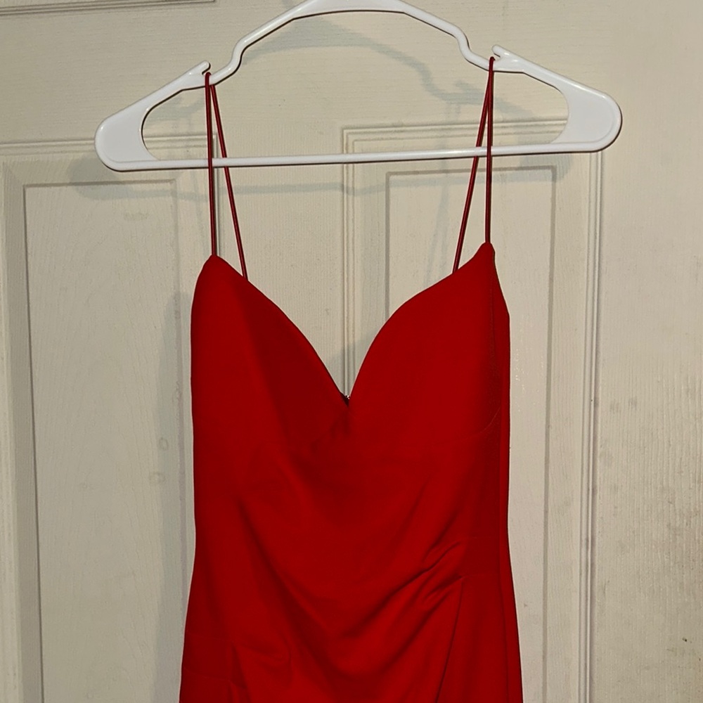Nookie Affinity Red Bodycon Maxi Dress NWOT - Picture 6 of 12
